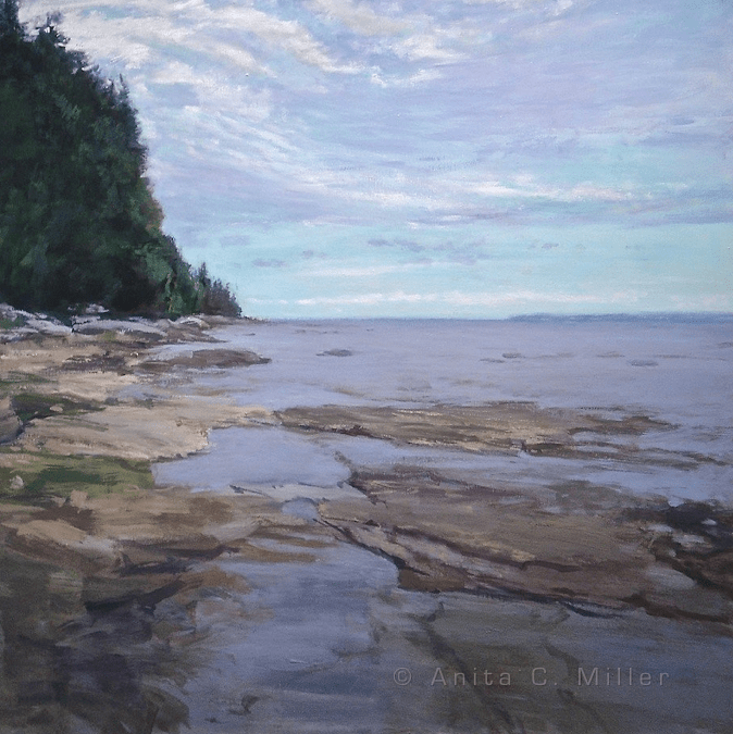 oil on canvas, © anita c. miller