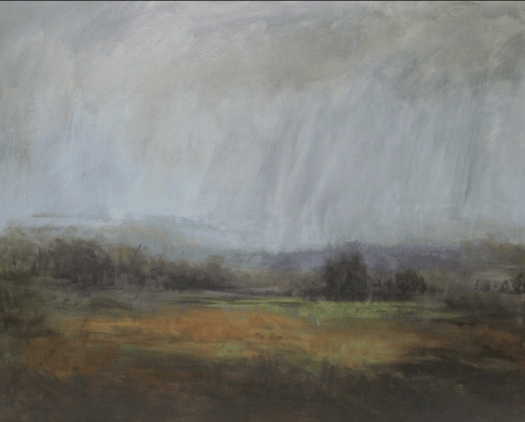 "Turning", 40" x 50", oil on canvas, © Anita C. Miller [SOLD]