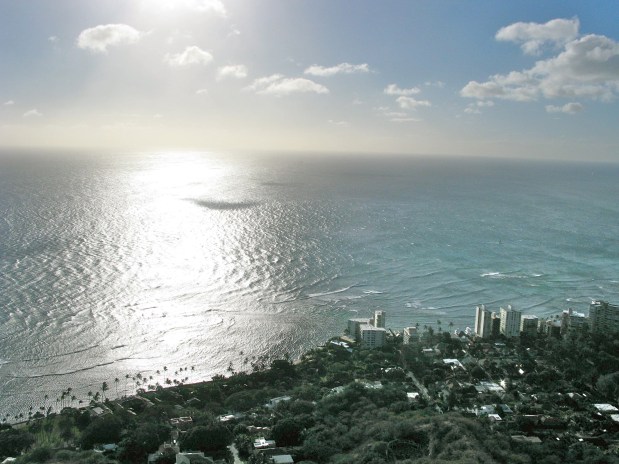 view from Diamondhead