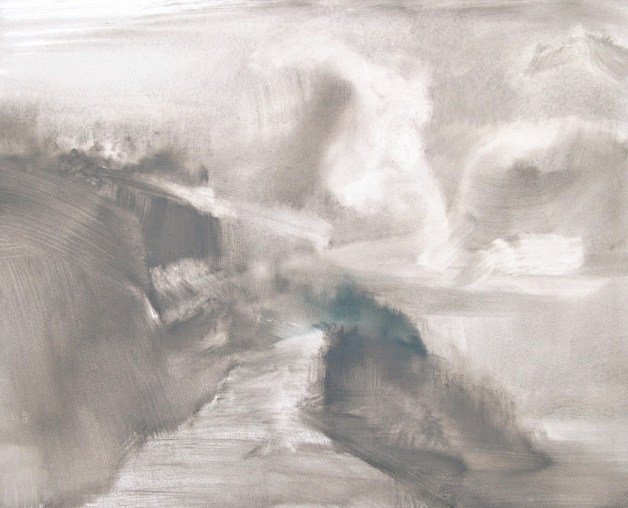 "Trail To The Summit", 8" x 10", oil  © Anita C. Miller