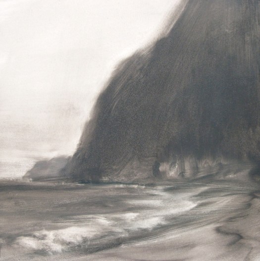 "Windward Coast", 6" x 6", oil on board, © Anita C. Miller