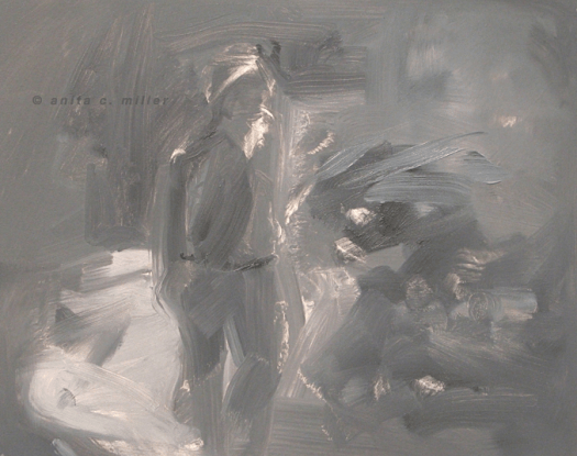 walking in the garden