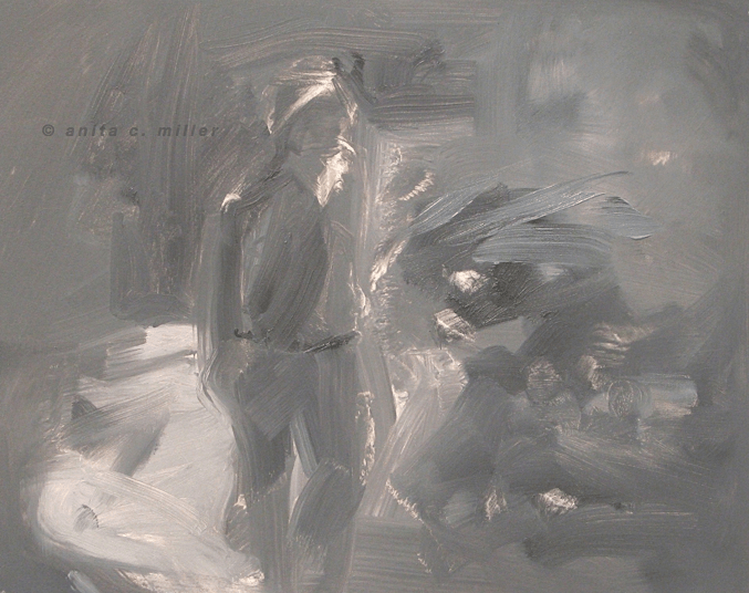 walking in the garden