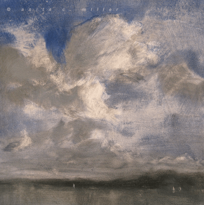 calm afternoon on the lake