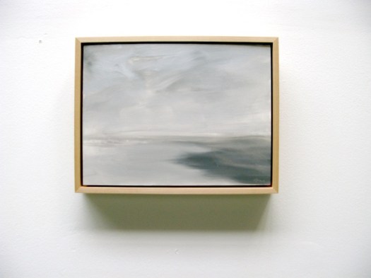 oil on board, 9" x 12", untitled "c" monochrome