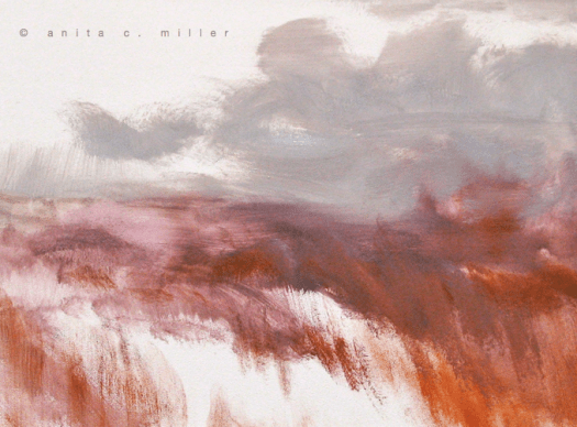 "Fire and Ice", $150.00 , oil on gessobord, shipping within continental US included