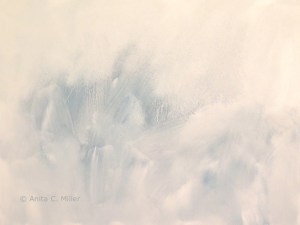 the gessobord had a slight wash that was dry before I began